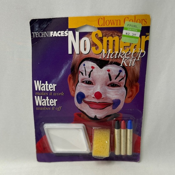 Vintage Technifaces No Smear Make Up Kit NOS Factory Sealed - Picture 5 of 6